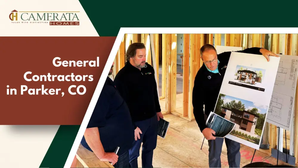 Home building project managed by professional general contractor in Parker