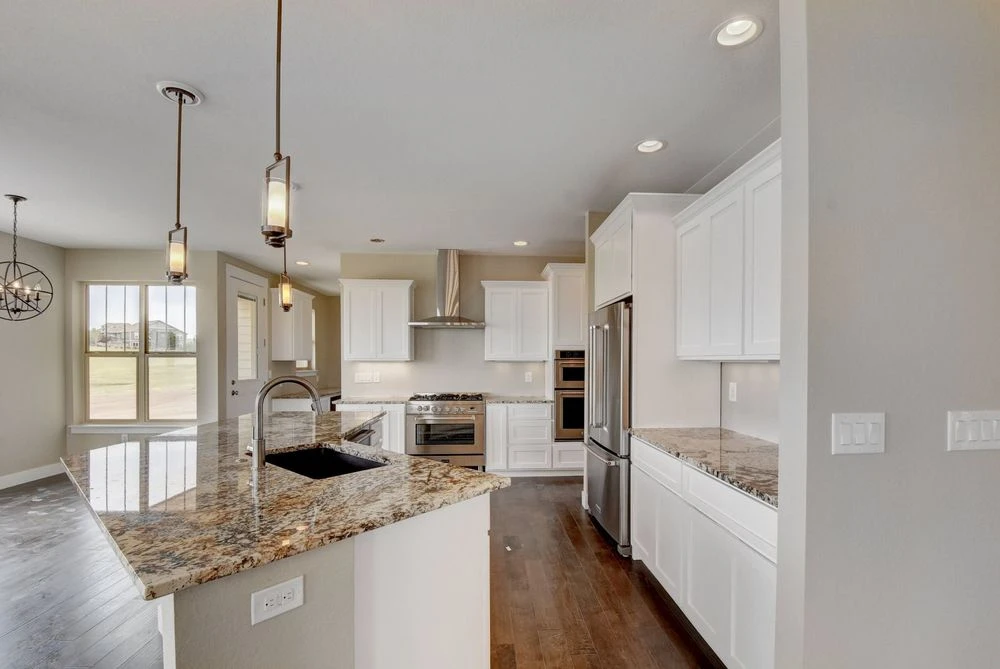 Beautiful custom home interior built by Denver custom home builders