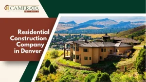 Modern Denver custom home overlooking scenic Colorado foothills