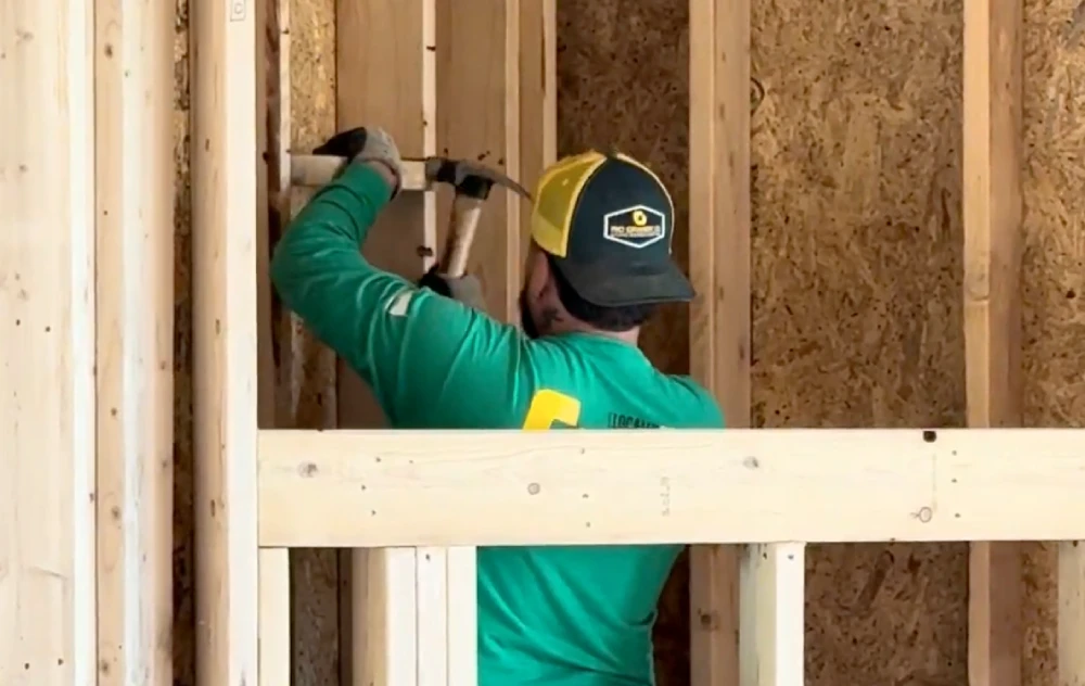 Team working on-site with a general contractor in a Denver construction project